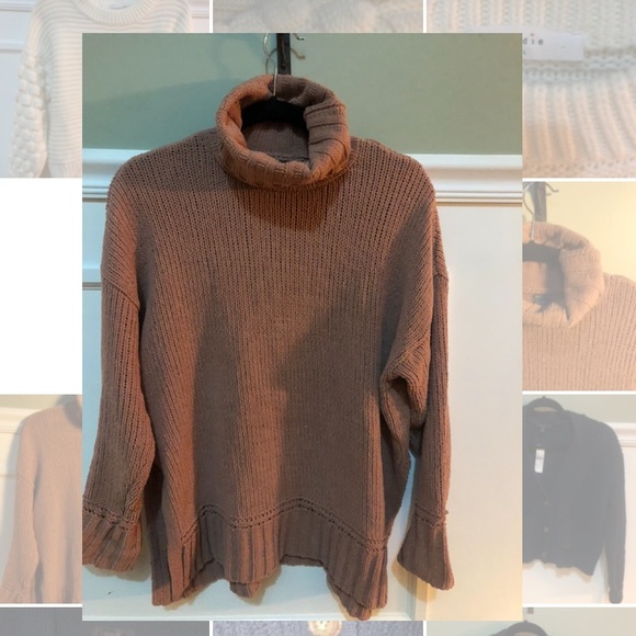 Aerie chenille turtleneck sweater. 2 for $20 - Picture 1 of 6